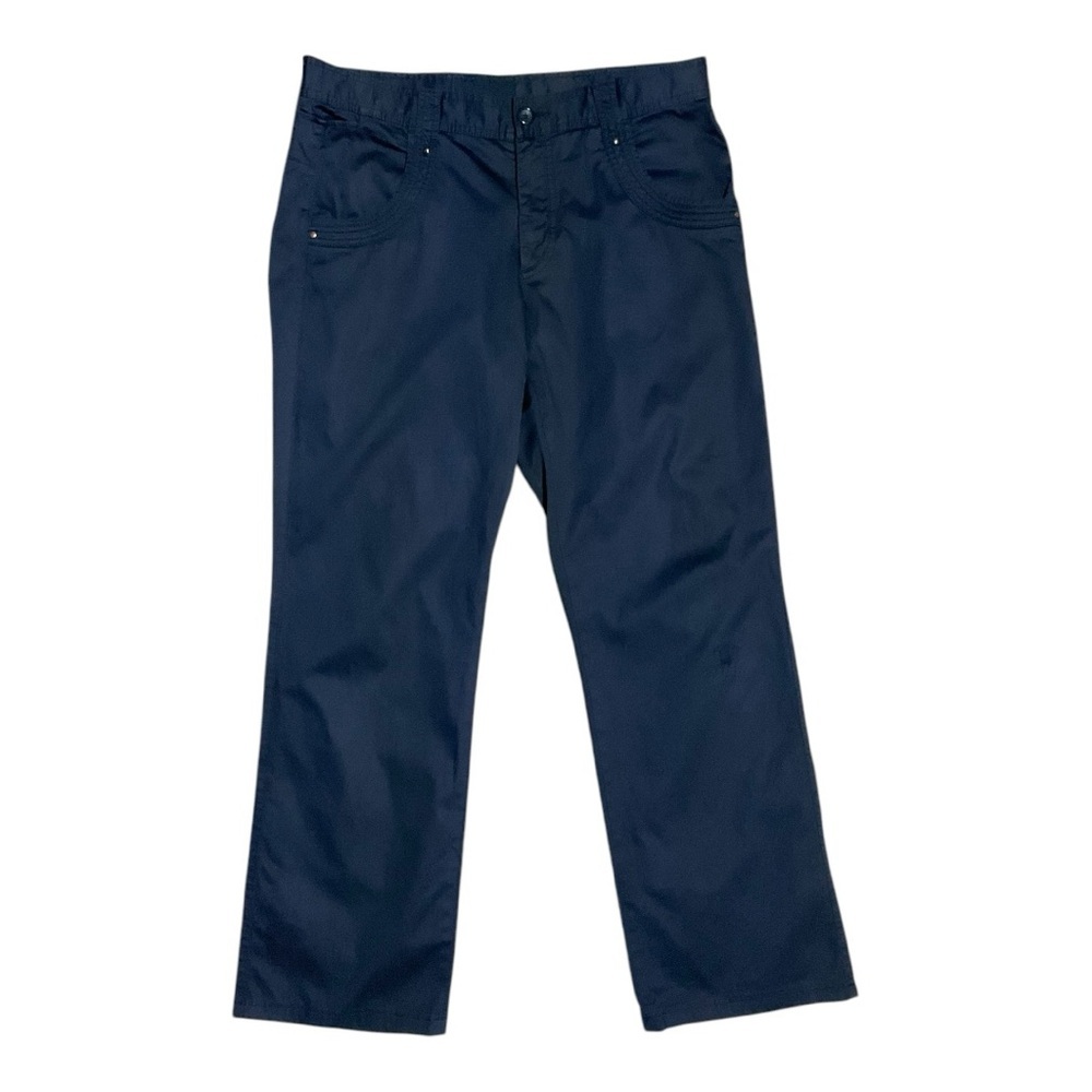 🧵 Emporio Armani Brad Line Navy‎ Pants 👖 Size 50 Made in Italy